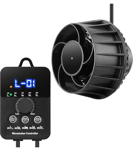 Amazon.com : Jebao SLW-30 Compact Wavemaker, Black | 3434gph : Pet